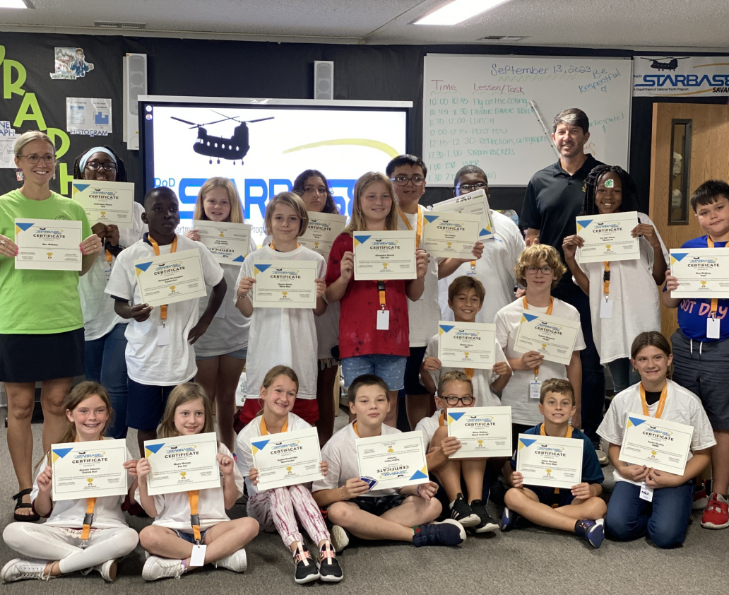 Graduating Class at Starbase Savannah